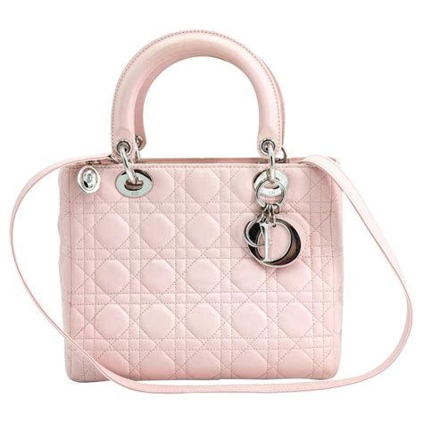 lady dior bag light pink|christian Dior pink bag.